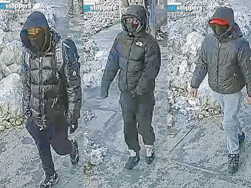 圖為涉案團夥。 NYPD