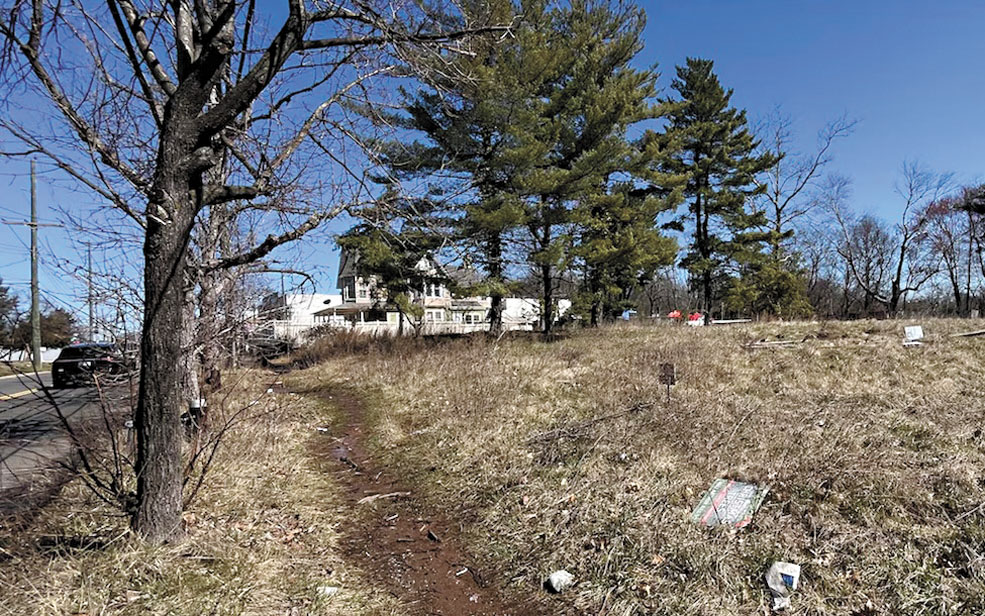 遊民所將興建愛圖示的地點。