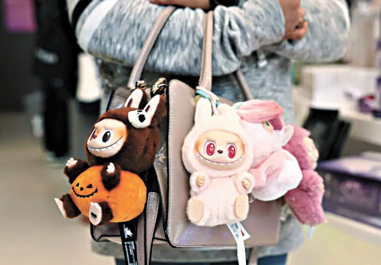 Labubu風靡全球。洛杉磯時報/資料圖片