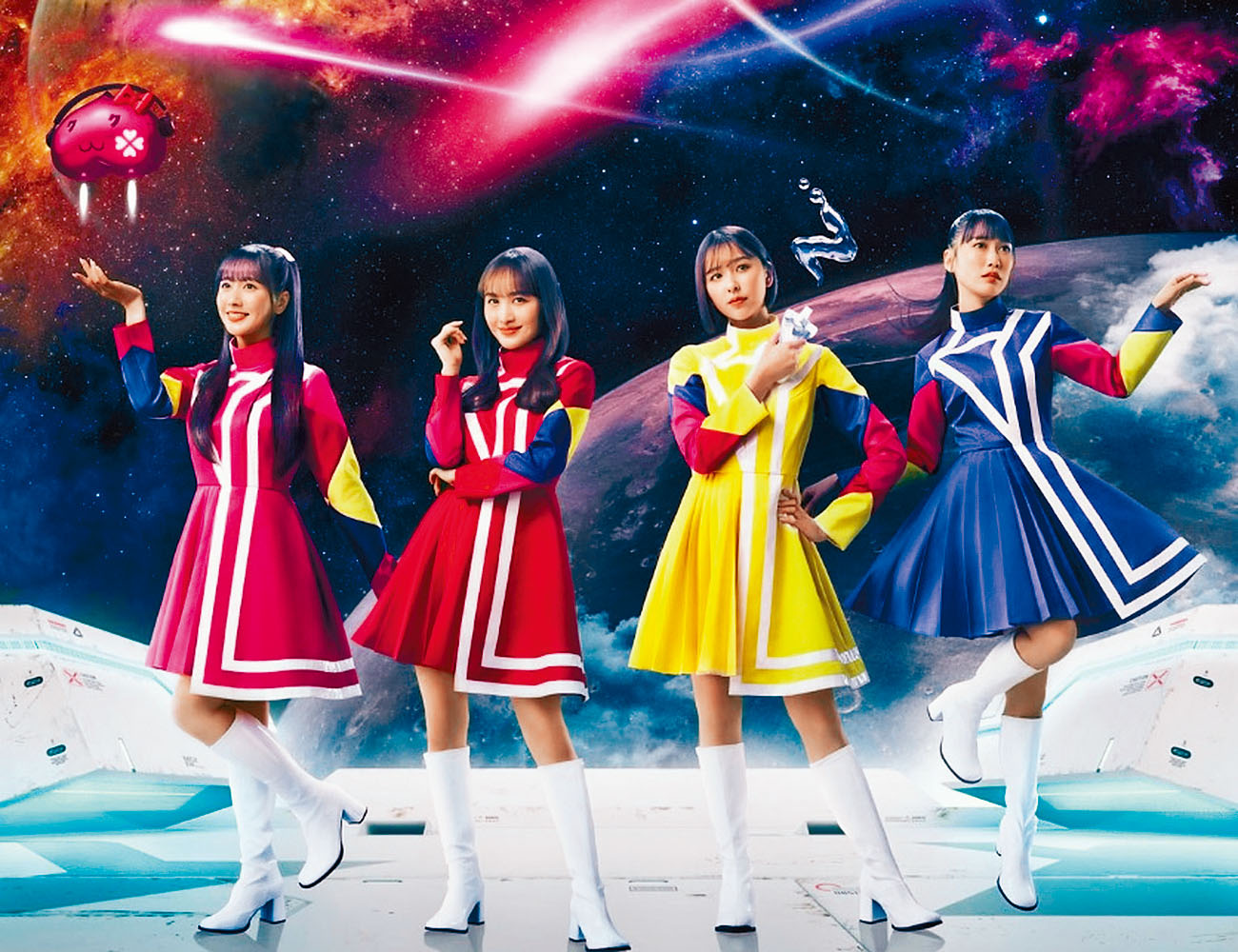 日本偶像女團桃色幸運草Z再有成員宣布婚訊。