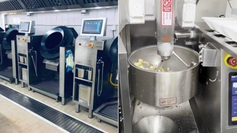 炒菜機械人革新餐飲後廚 以科技重現九成「鍋氣」