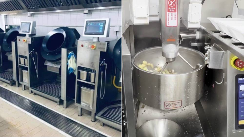 炒菜機械人革新餐飲後廚 以科技重現九成「鍋氣」