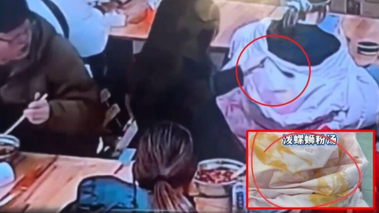 河北食肆因凳起爭執 歸還後仍遭鄰座以螺螄粉湯惡意弄污衣物