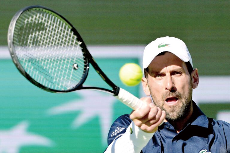 祖高域戰滿三盤逆轉過關，迎印第安維爾斯開門紅。路透社