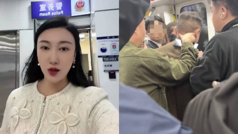 深圳地鐵便衣警員執勤 及時制止偷拍行為