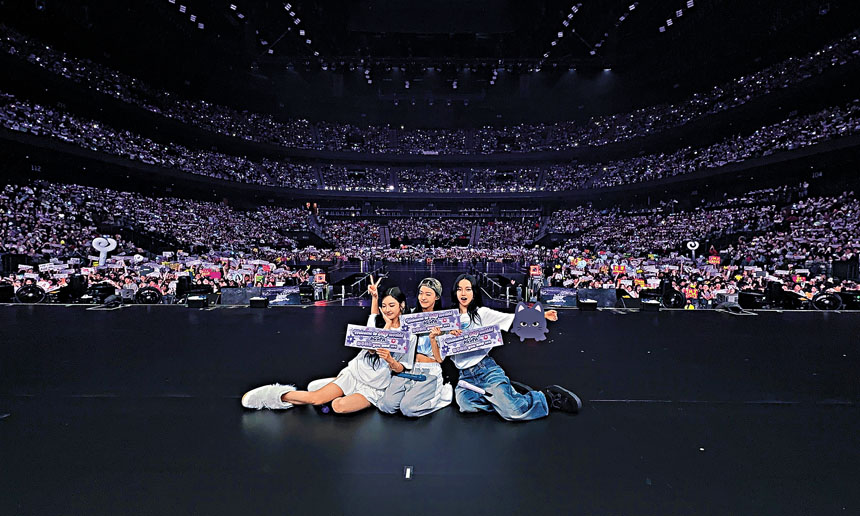 Giselle因體力透支，aespa前晚三缺一完成澳門巡唱。