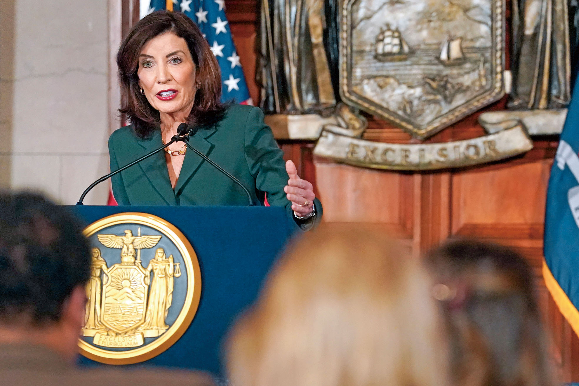 胡楚強調，早於特朗普政府上台前就已著手根除浪費與詐欺。 Cindy Schultz/紐約時報