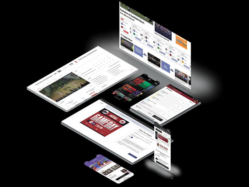 票務平台PlayOn提供一系列線上產品，協助學校及青少年體育組織的票務與商品銷售。官網圖片