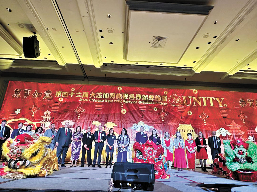 第42届UNITY 馬年新春晚會主流政要雲聚，和華社友好們一同歡度農曆新春。 梁敏育攝