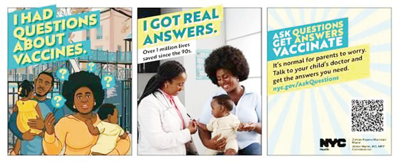 衛生局宣傳海報。