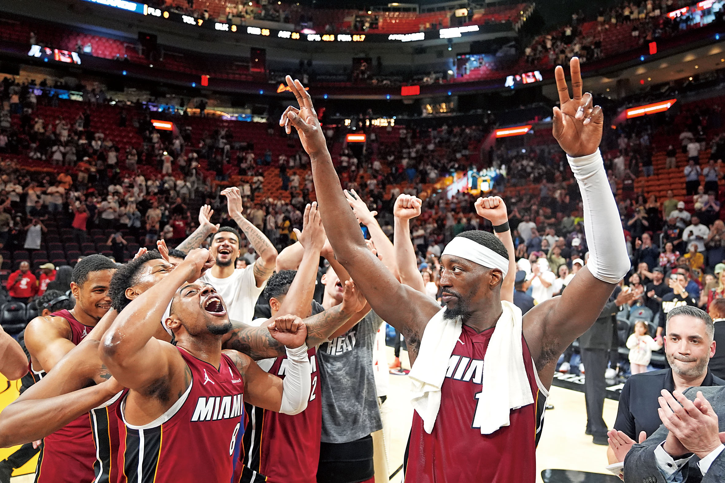 阿德巴約在對陣奇才的比賽中得到83分，成為NBA歷史上第二位單場得分最高的球員。路透社