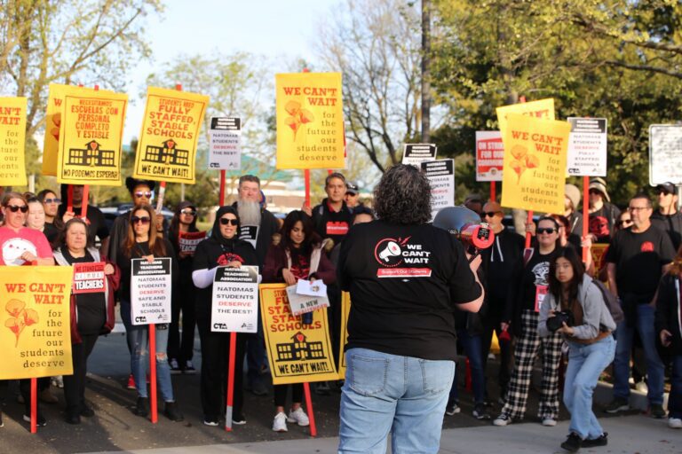 Natomas 聯合校區教師首次罷課 沙加緬度教育工作者嚴重短缺｜細說燊語