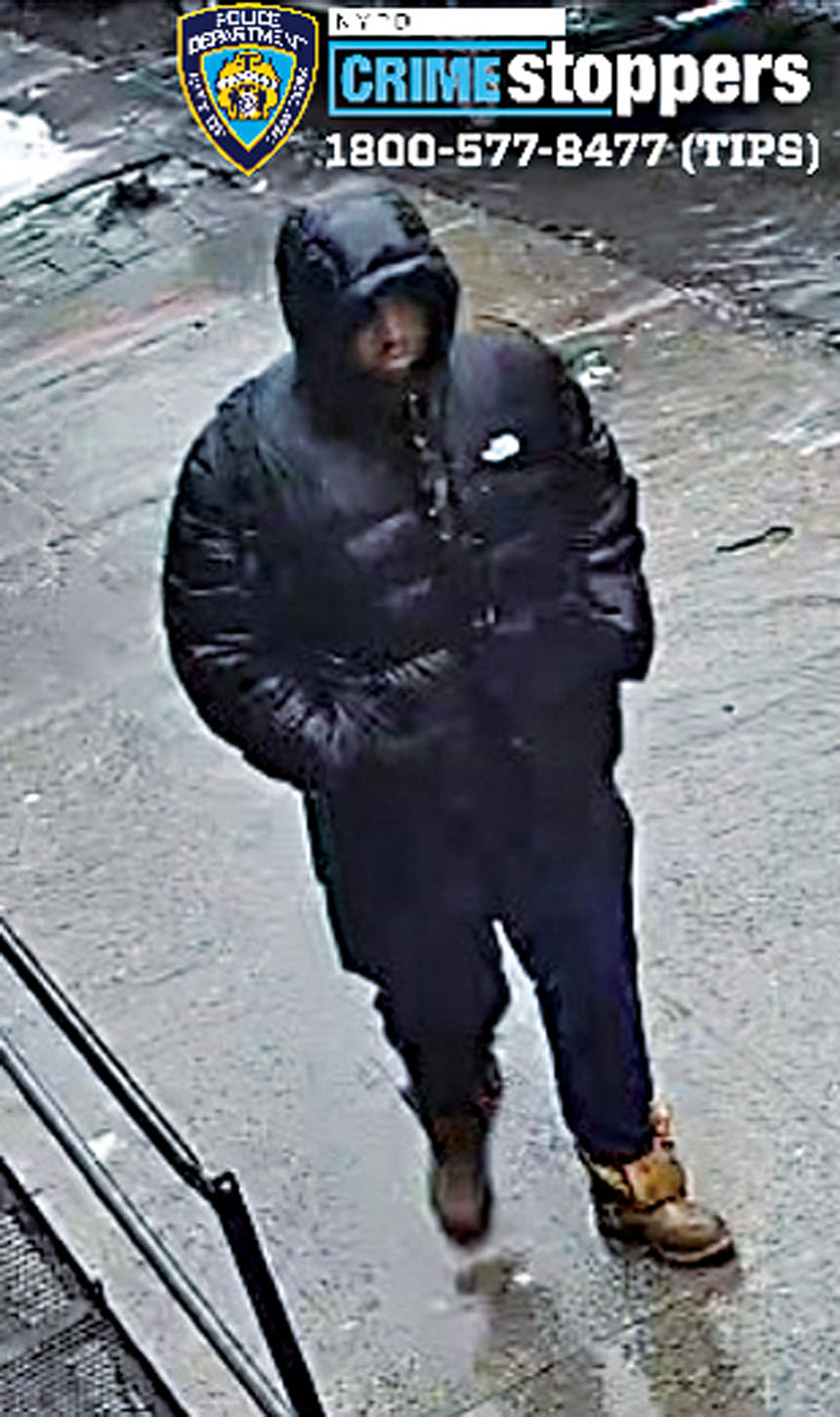 圖為涉案男嫌安德魯斯。 NYPD