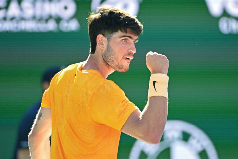 阿爾卡拉斯擊敗魯德挺進八強。路透社