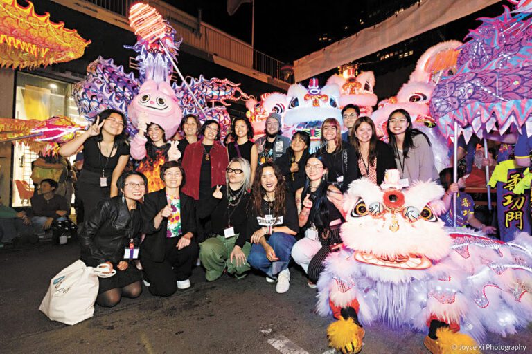 李燕玲與「藝在棱角」團隊。圖片由CMAC提供