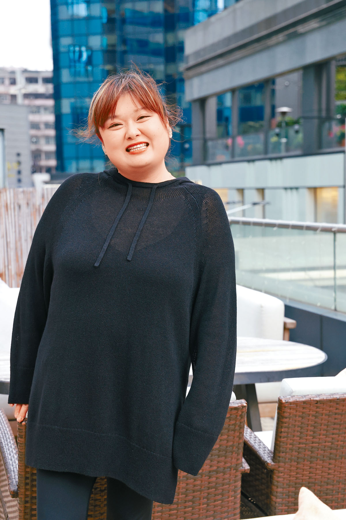 細細粒承認體重已回升至208磅。