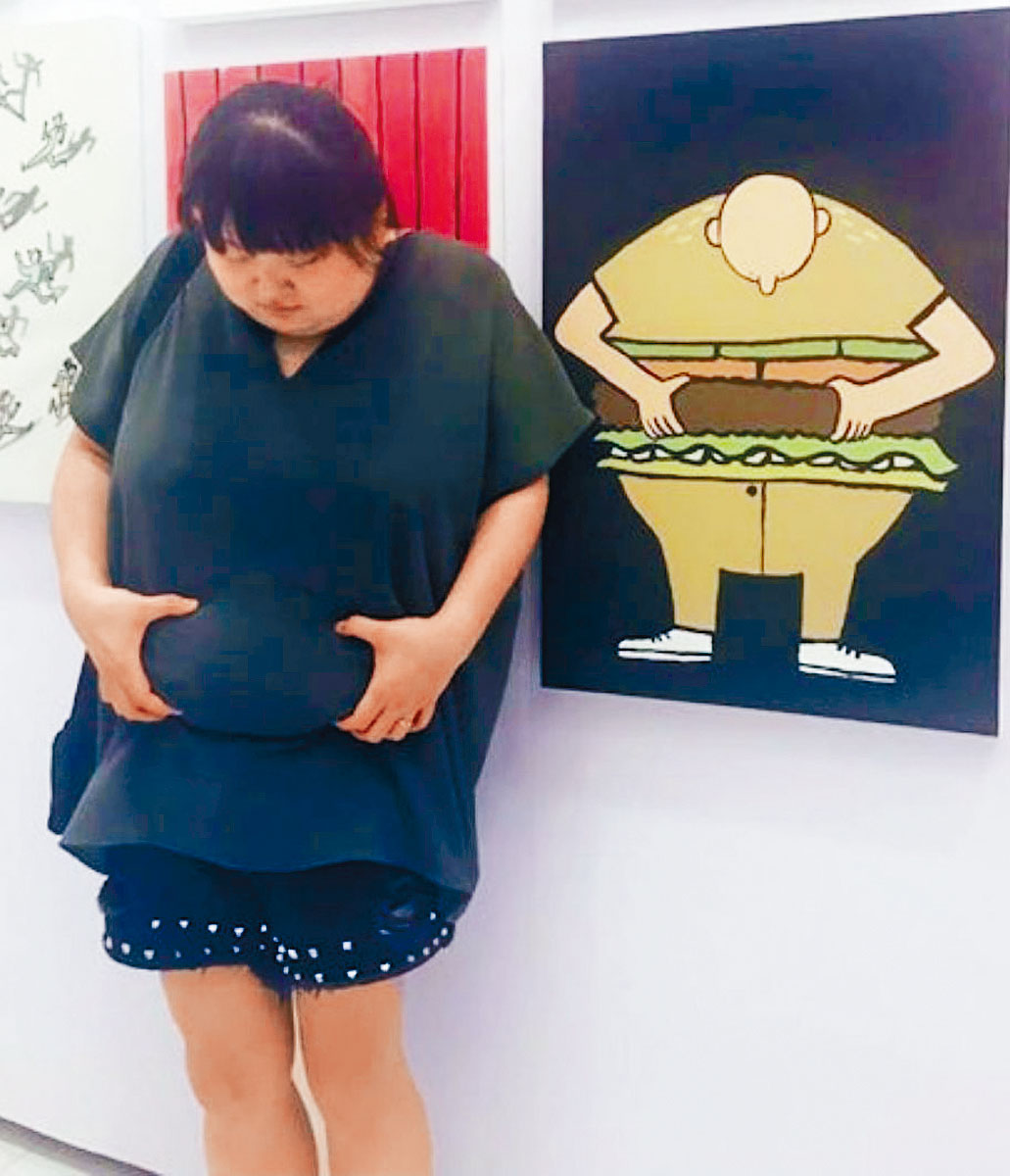 細細粒最肥時逾280磅,她不認為這次反彈是減肥失敗。