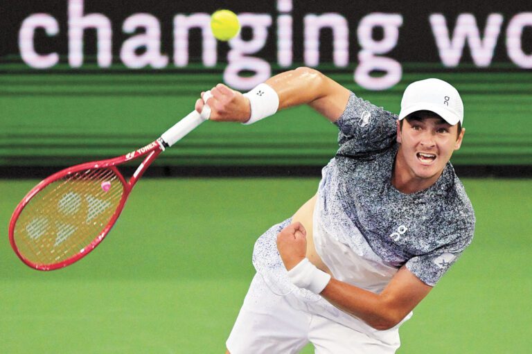 辛納僅漸入佳境，第14次躋身大師賽四強。路透社