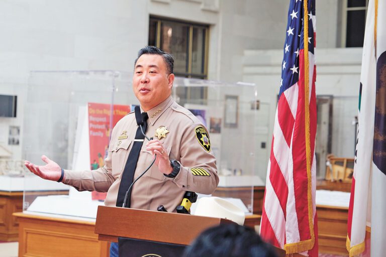 三藩縣警局長宮本保羅（Paul Miyamoto）。本報資料圖