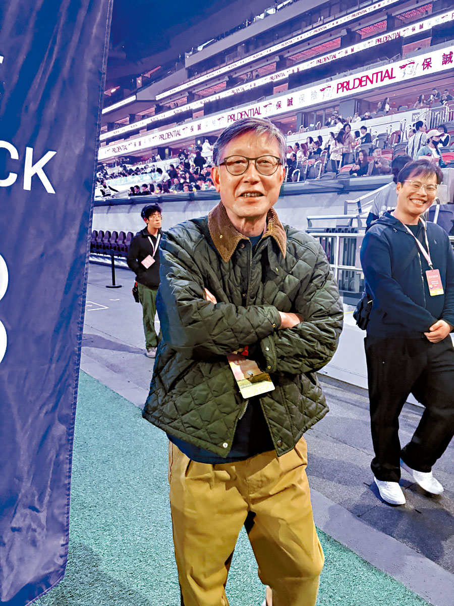 劉偉強導演前來捧場。