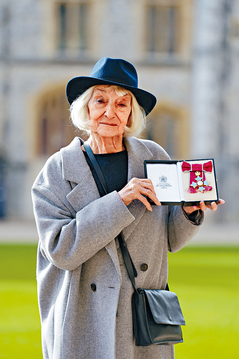 81歲英國老牌女星Jane Lapotaire，上月獲CBE勳章。資料圖片