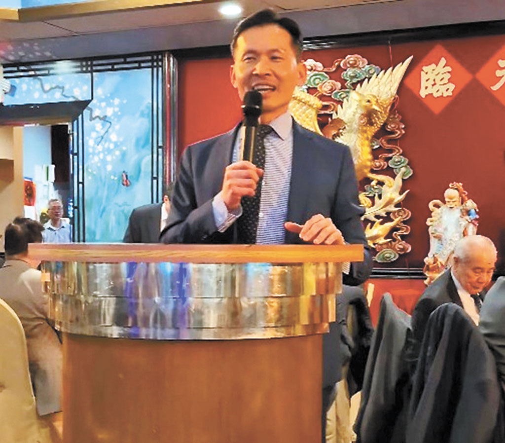 廖朝宏處長致詞。