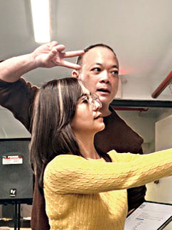 四海劇社原創新作《原美人生》演員緊密綵排。