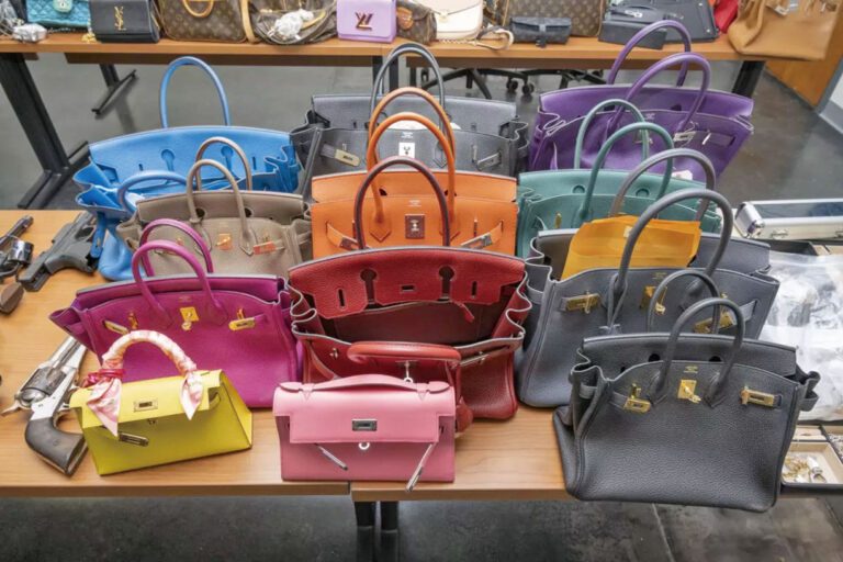 警方繳獲市價超過六百萬元的贓物。埃爾塞貢多市警察局