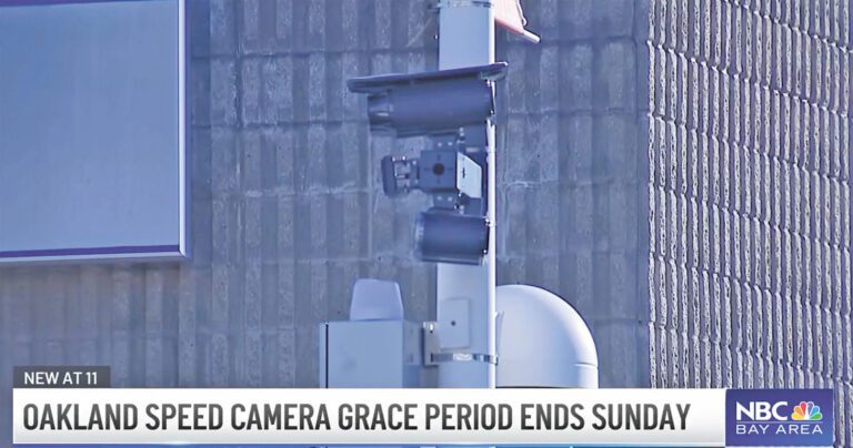 屋崙測速相機結束試行，周日起發罰單。NBC電視畫面