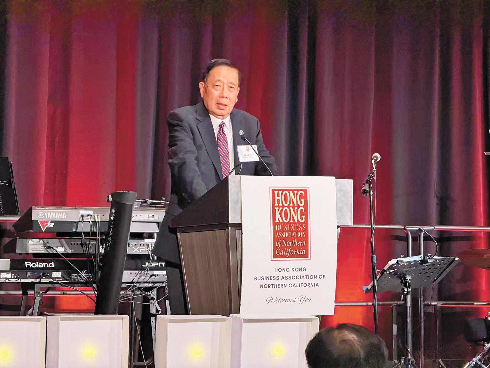 Kenson Ventures董事長方瑞賢博士（Dr. Kenneth Fong）。記者蘇婕雅攝