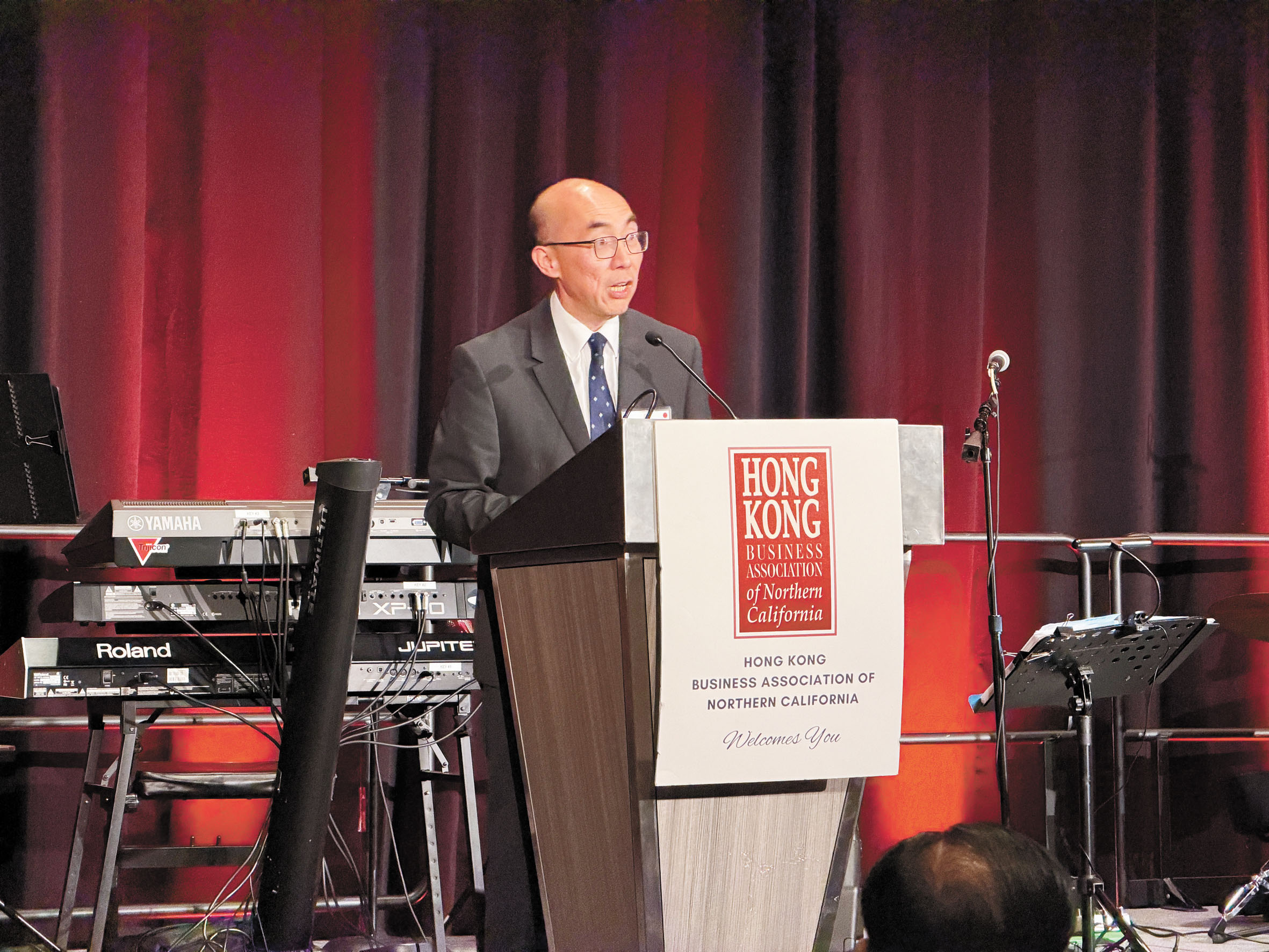 香港駐三藩市經濟貿易辦事處處長張岱楨。記者蘇婕雅攝