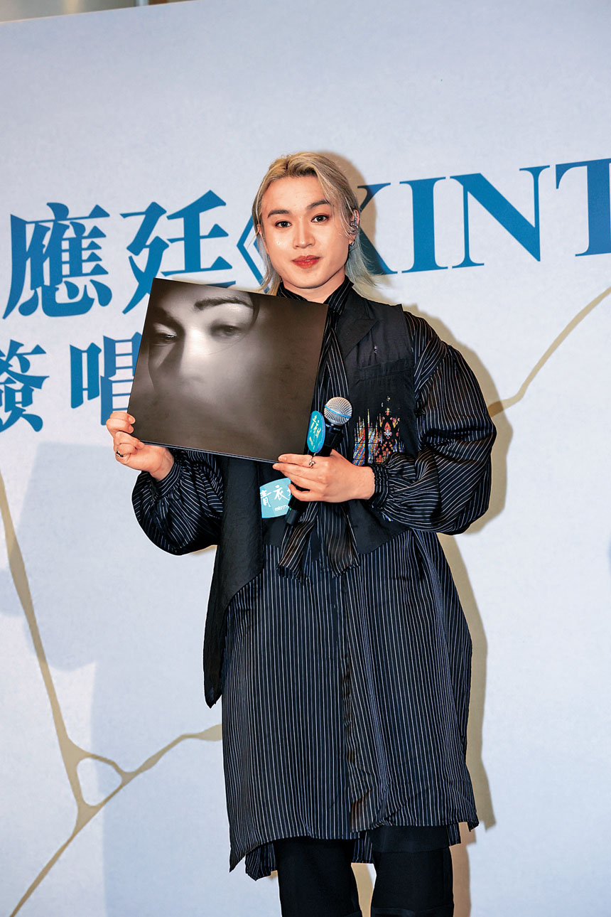 Jer昨日舉行專輯簽唱會。