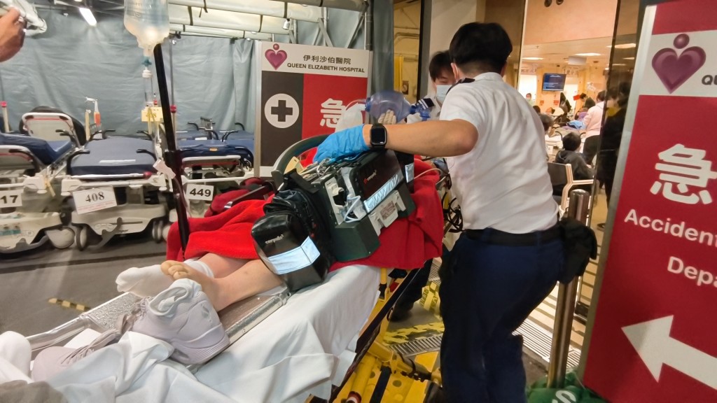 慈雲山中心發生墮樓事件 女子昏迷送院搶救