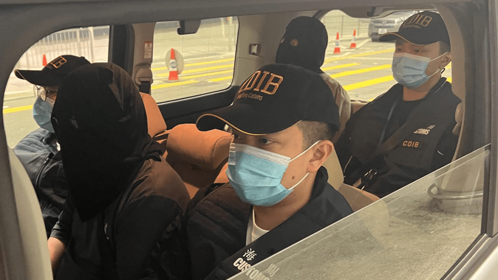 香港海關機場截查 兩男行李箱藏170萬元大麻花被捕