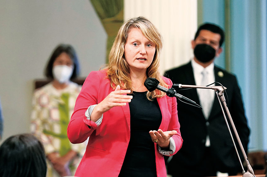 州眾議員威克絲。美聯社資料圖片