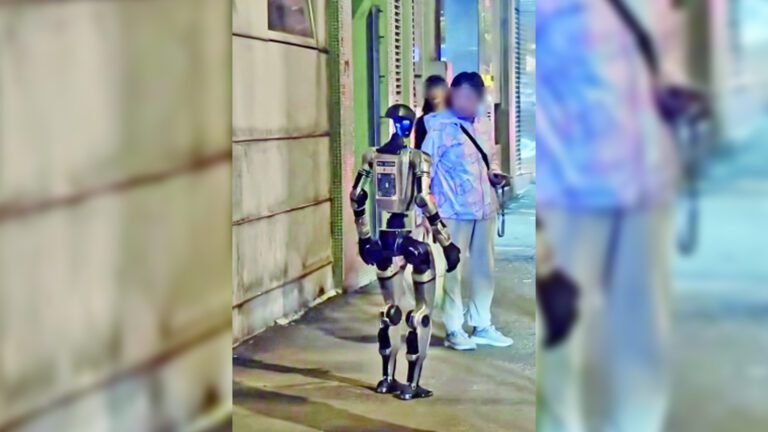 澳門街頭上演「人機糾紛」！機器人街頭「尾隨」阿姨遭阿姨當街痛罵 | 有影片