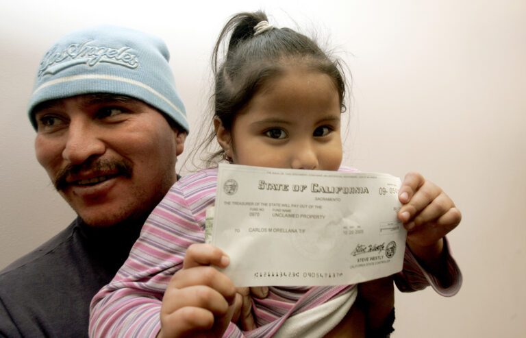 加州有約 150 億元財產無人認領 其他州自動歸還