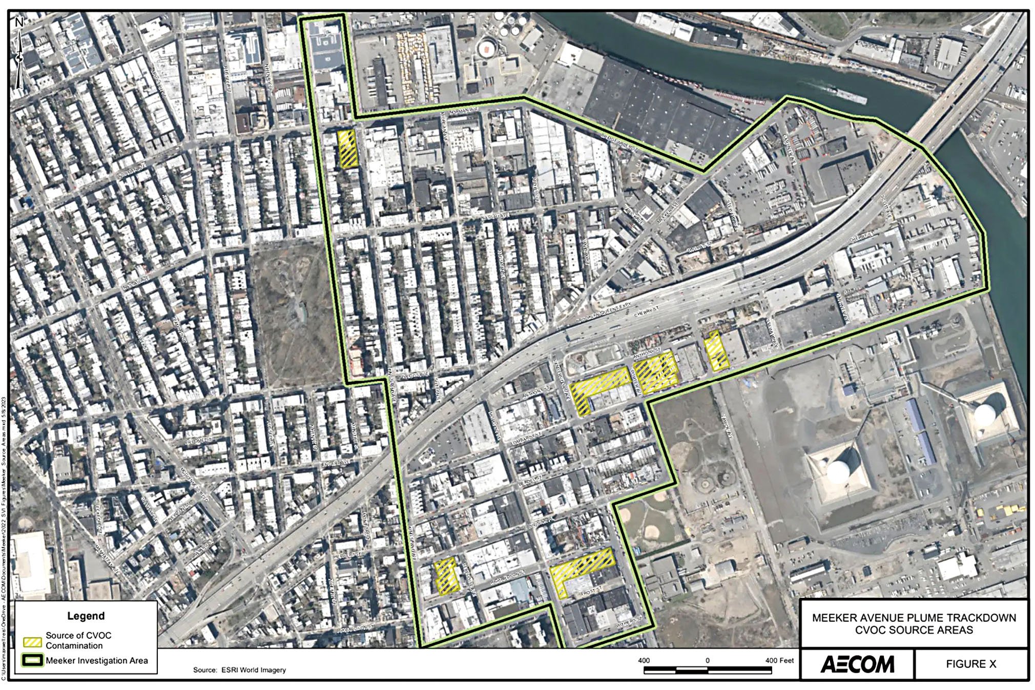 「米克大道羽狀污染區」完成免費空氣檢測的比率不足三成。 EPA圖片