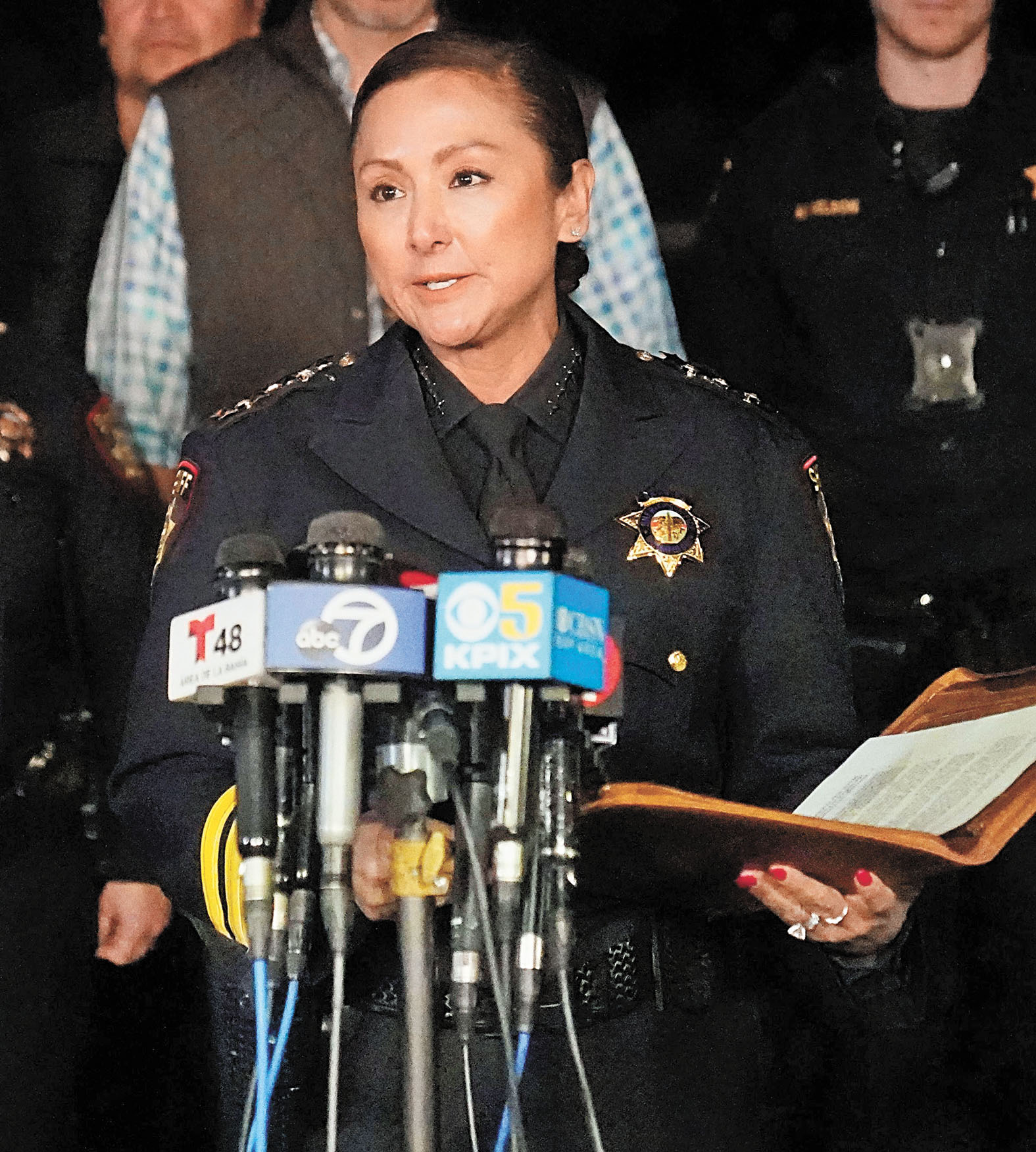 聖馬刁縣未能全額公開涉及革職縣警局長科普斯的各項耗費。美聯社資料圖片