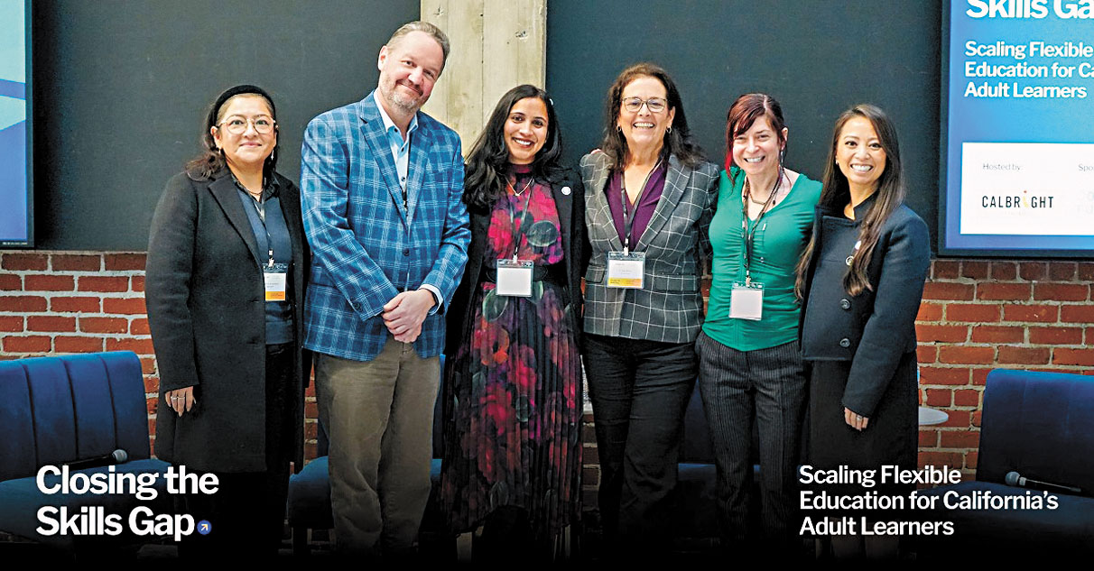 加州唯一全網上教學的Calbright社區大學的招生主要面向成人 。學校官網