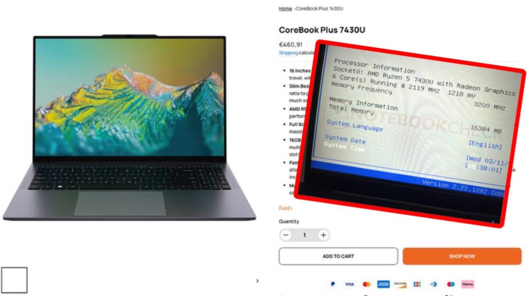 國產馳為筆電被指CPU規格不符 香港代理公布退款安排