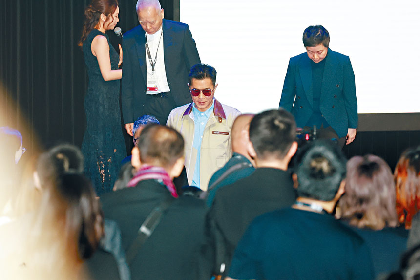 古天樂都有出席啟動儀式。