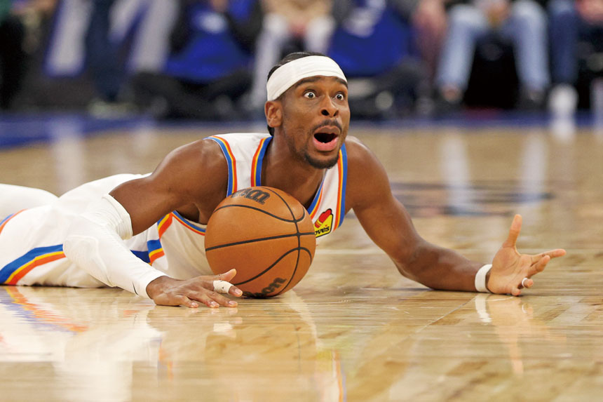 亞歷山大在擊敗魔術的比賽中轟下40分。路透社