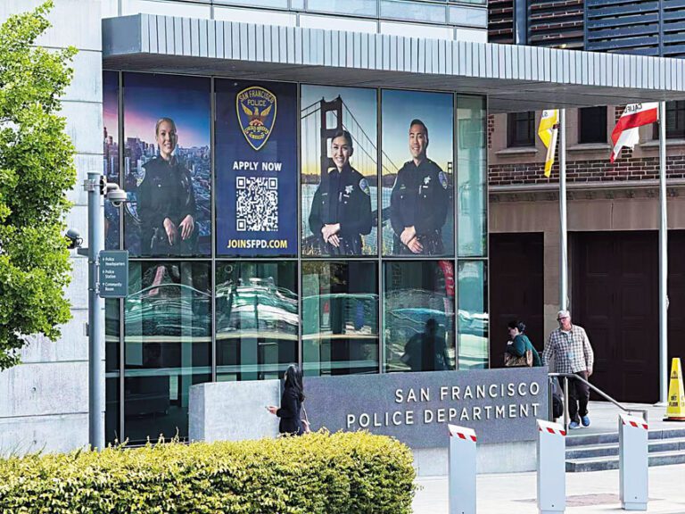 三藩市警察局的警務科技合約引發爭議。本報資料圖，記者彭詩喬攝