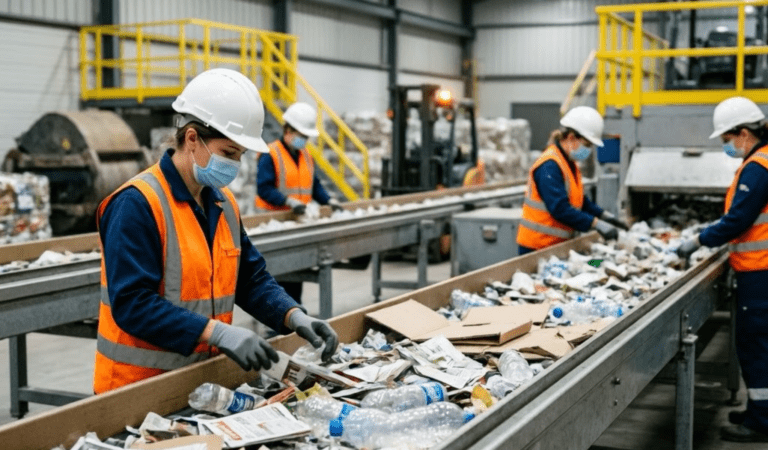 南加回收廠輸送帶發現男子遺體