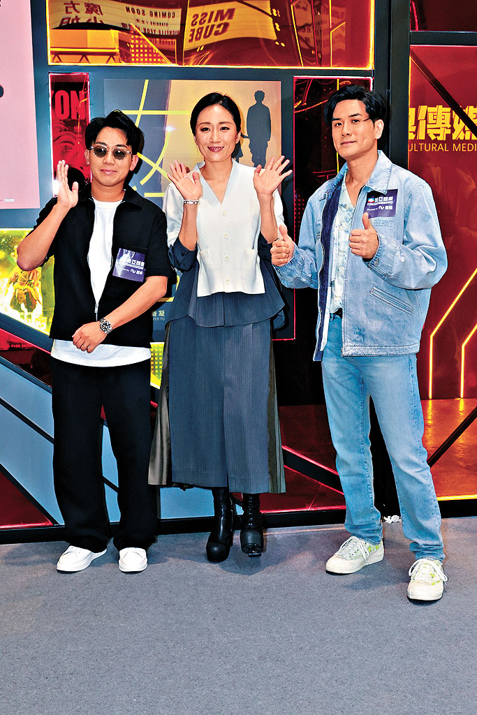 ■岑珈其、谷祖琳、伍允龍今次各自執導不同題材的AI短片。