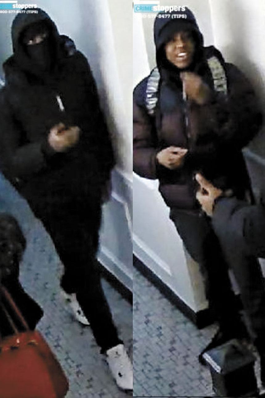 圖為涉案團夥。 NYPD