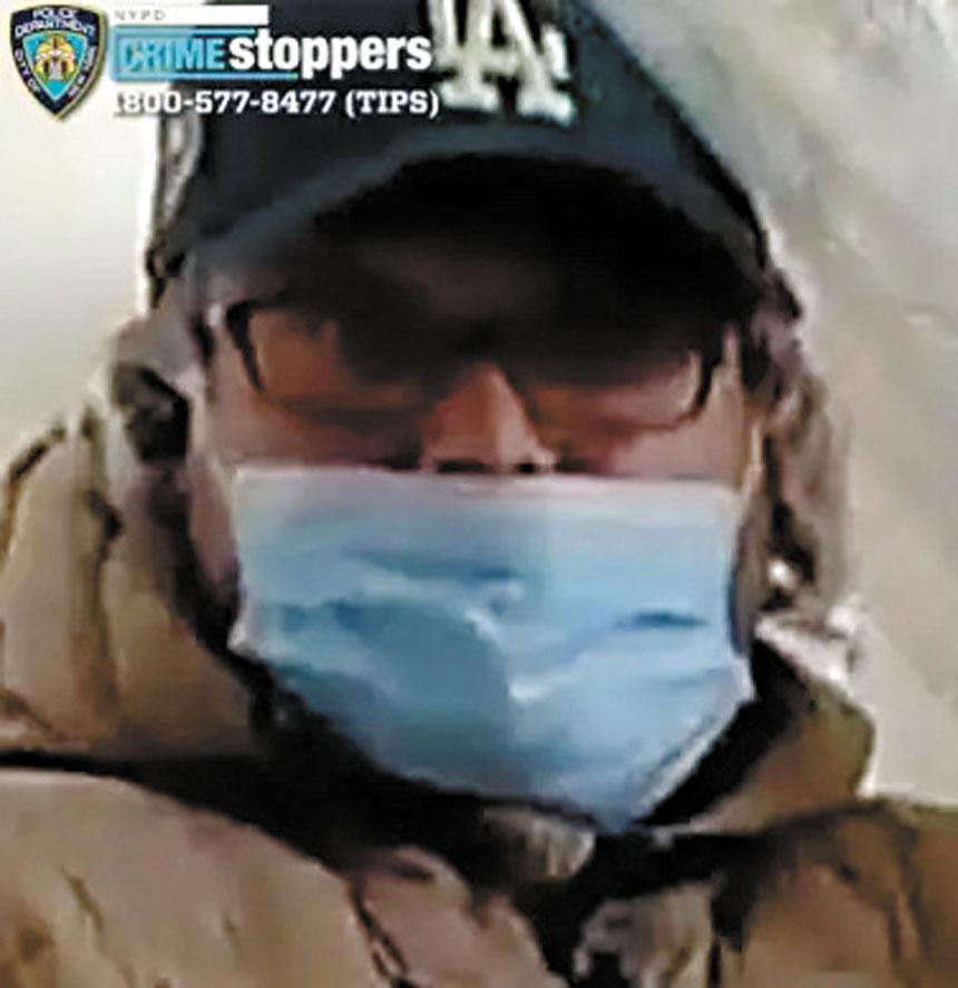 警方發布嫌疑人圖像。