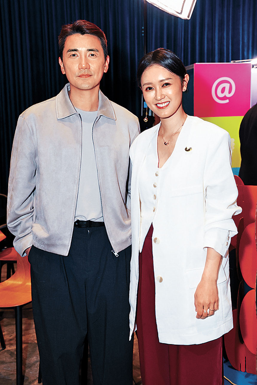 洪永城搞笑問張寶兒能否幫手湊小朋友。