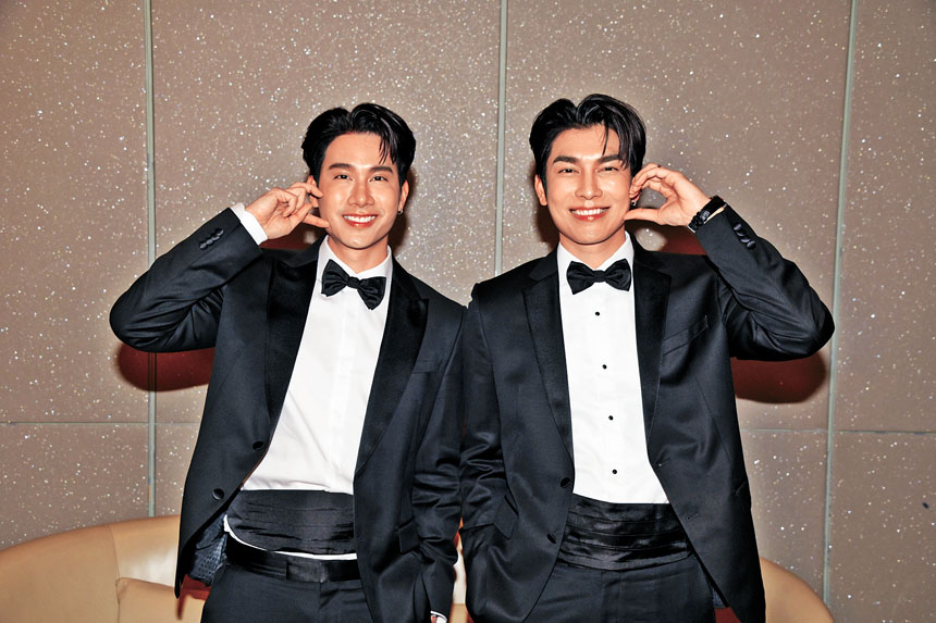 泰國男星Mew和Tul自爆來港不下10次。